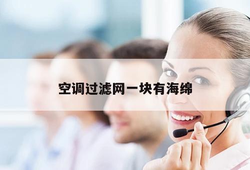 空調(diào)過濾網(wǎng)一塊有海綿